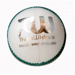 Three Wickets Jaguar Cricket Ball (White)